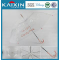 High Quality Wind-Proof Transparent Poe Umbrella